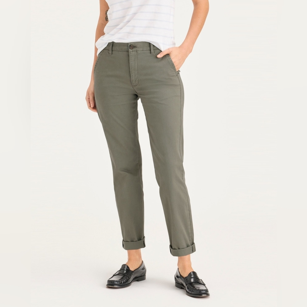 Dockers Weekend Chino, Slim Fit Camo Green